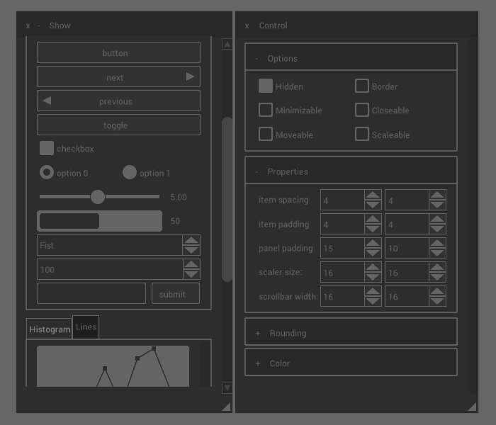 gui screenshot