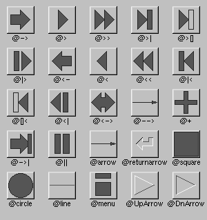 FLTK Symbols