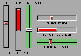 Fl_Slider widget.
