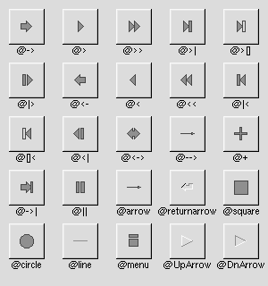 FLTK Symbols